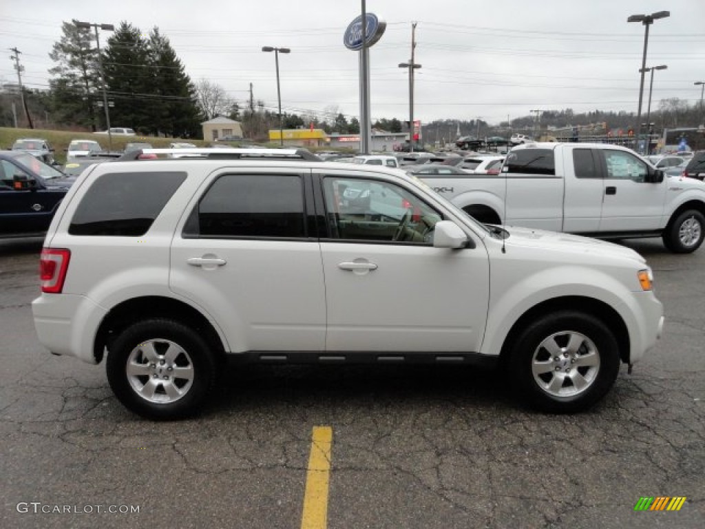 2009 Escape Limited 4WD - White Suede / Camel photo #5