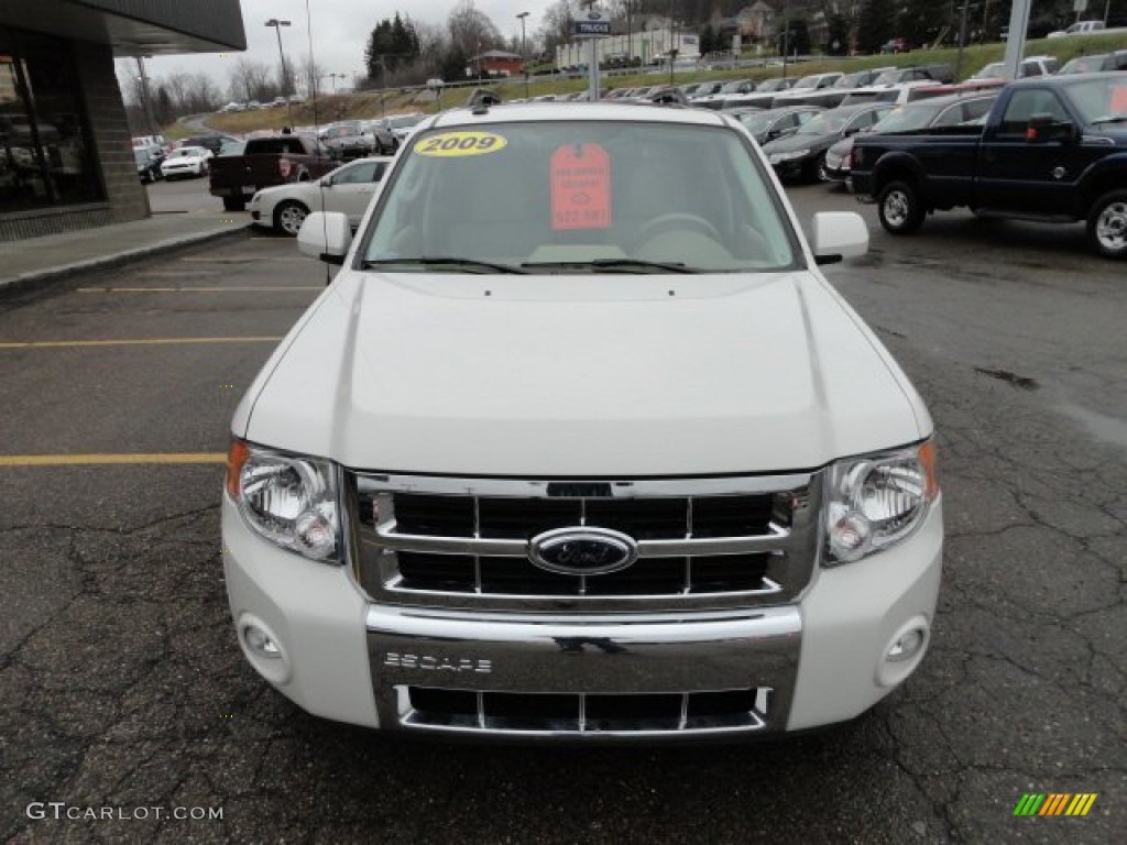 White Suede 2009 Ford Escape Limited 4WD Exterior Photo #59550132