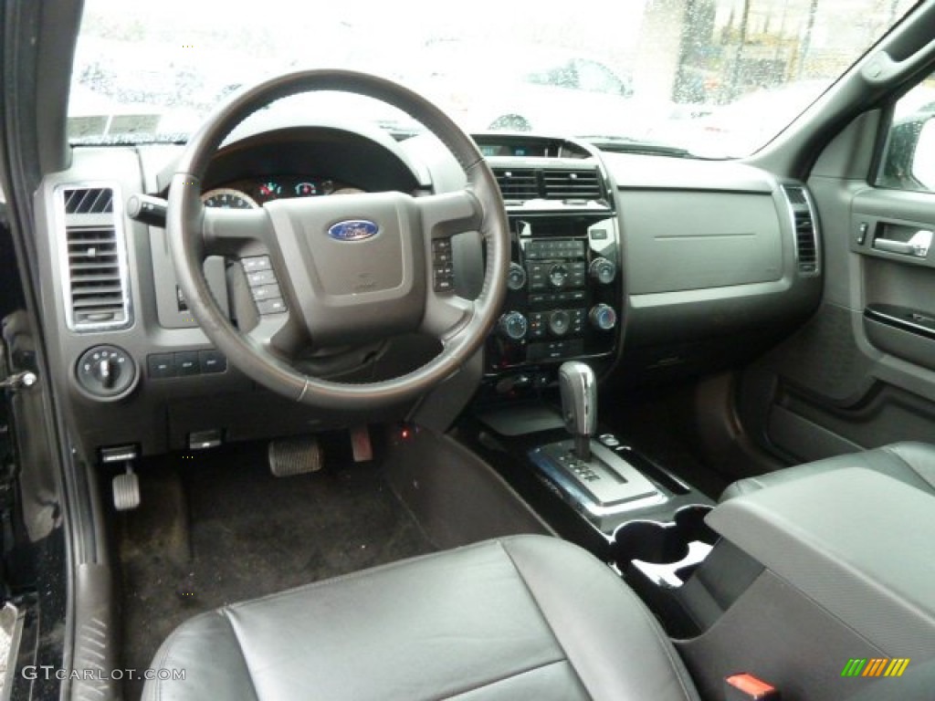 Charcoal Black Interior 2010 Ford Escape XLT Sport Package 4WD Photo #59551190