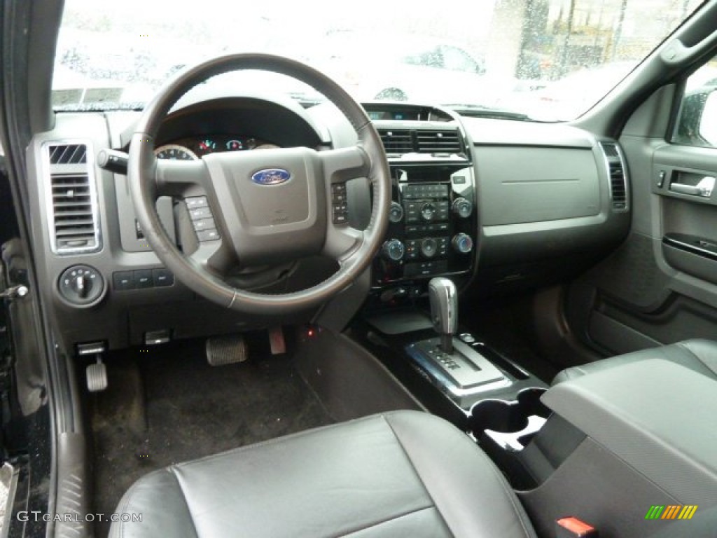 2010 Escape XLT Sport Package 4WD - Black / Charcoal Black photo #12