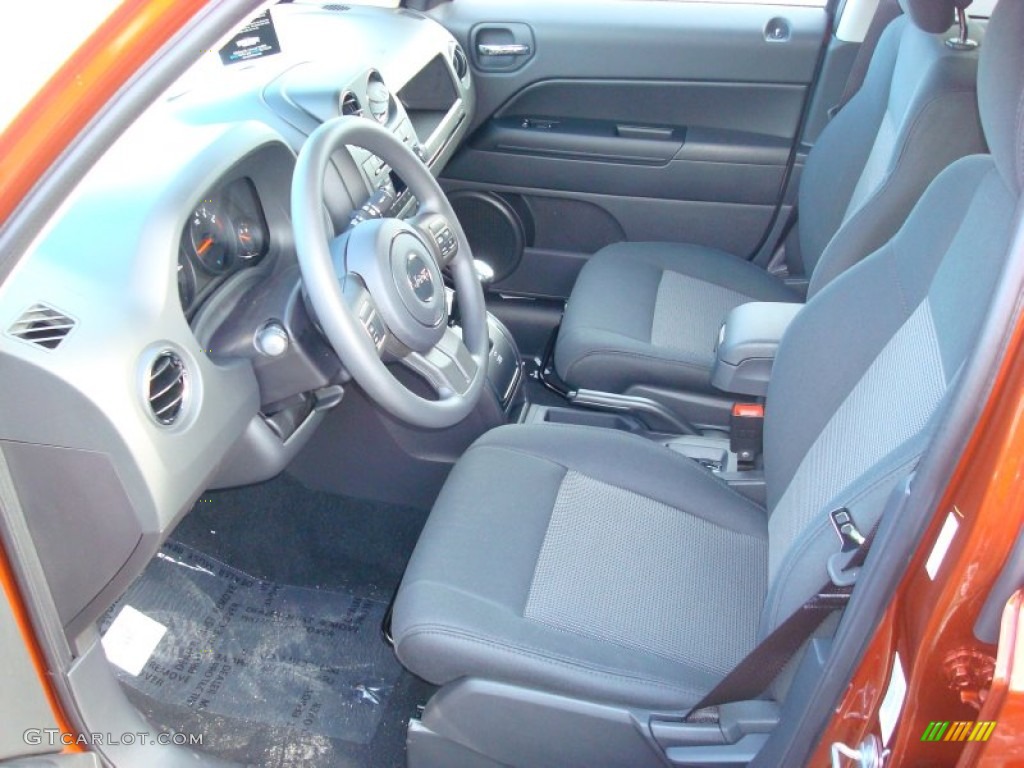Dark Slate Gray Interior 2012 Jeep Patriot Sport 4x4 Photo #59551485