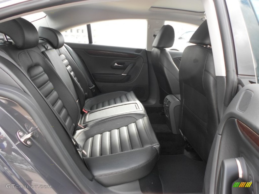 Black Interior 2012 Volkswagen CC Lux Plus Photo #59551523