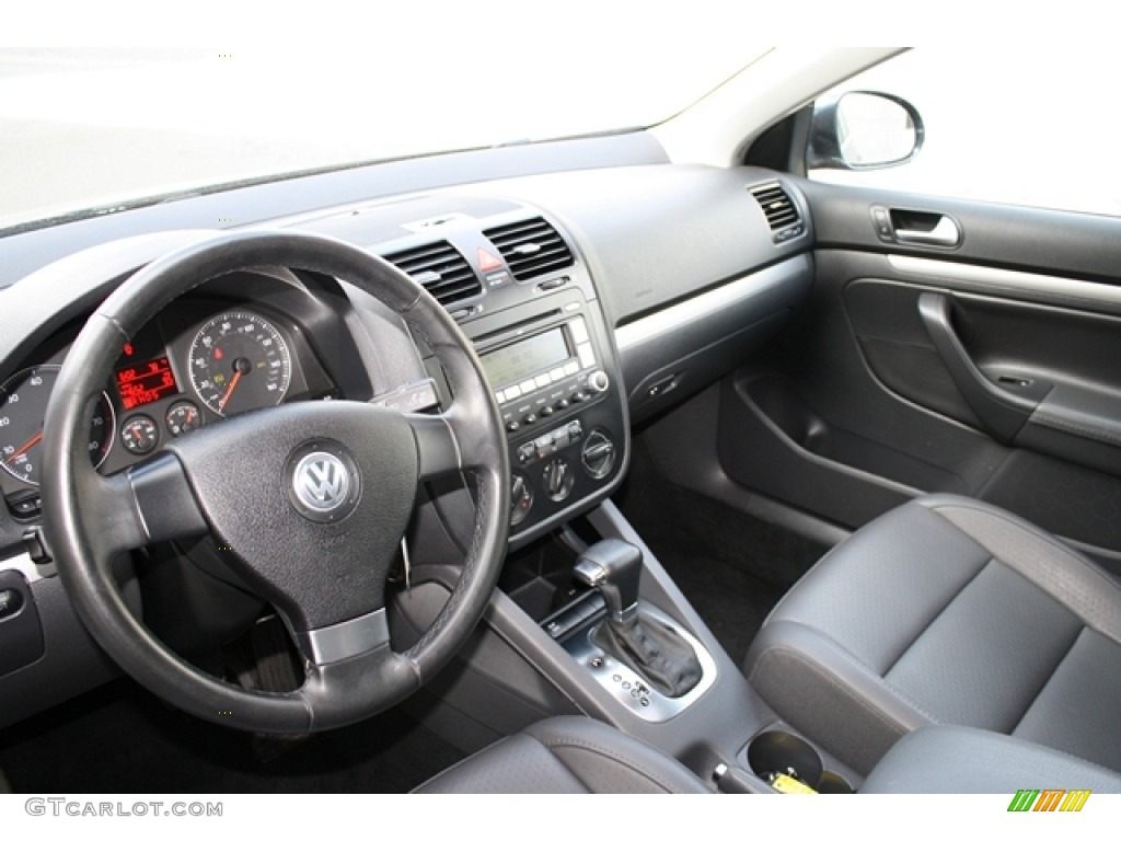 Anthracite Interior 2009 Volkswagen Jetta SE Sedan Photo #59551746