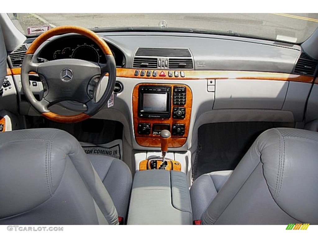 2002 Mercedes-Benz S 55 AMG Oyster Dashboard Photo #59552040