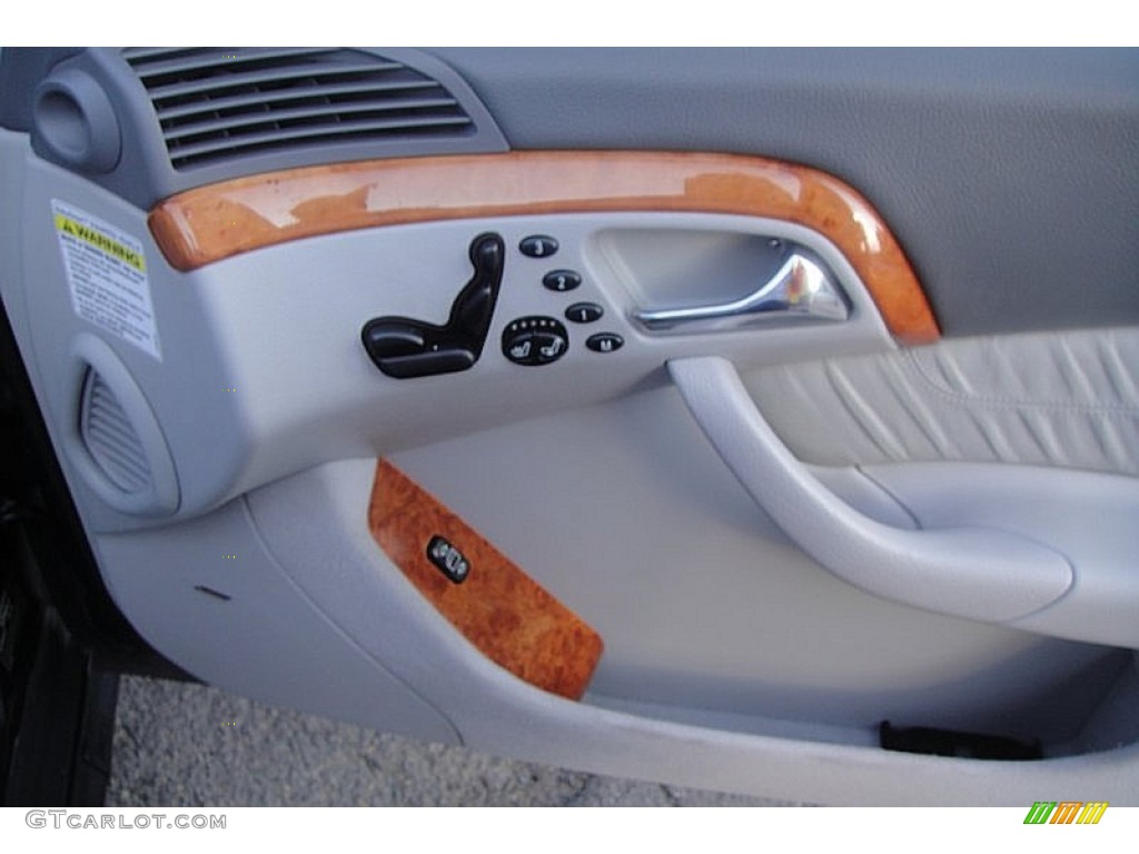 2002 Mercedes-Benz S 55 AMG Oyster Door Panel Photo #59552187