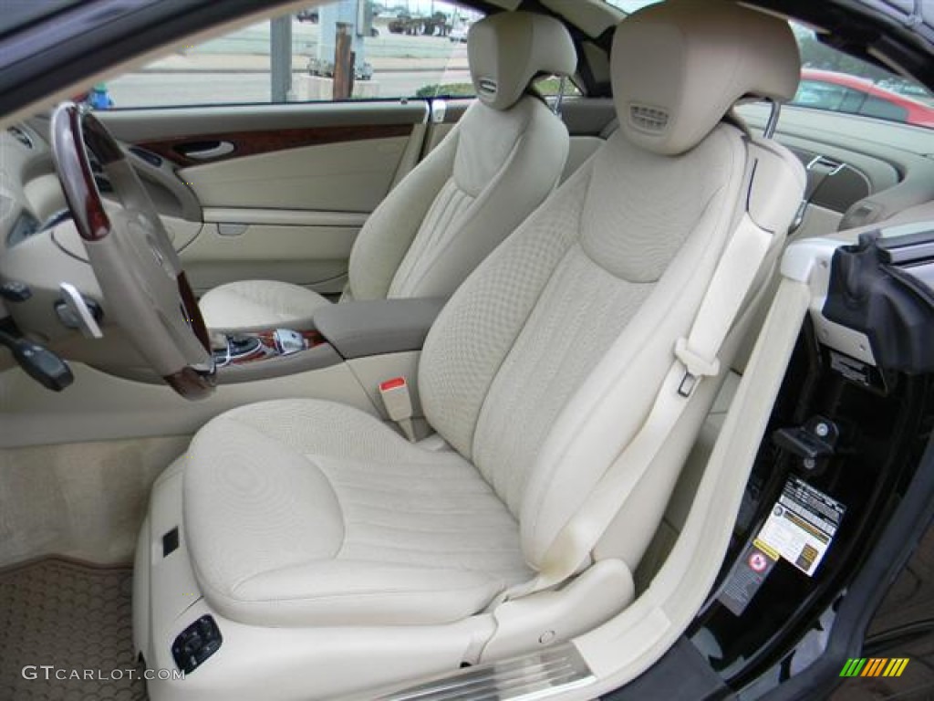 Stone Interior 2011 Mercedes-Benz SL 550 Roadster Photo #59552700