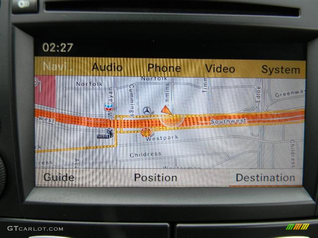 2009 Mercedes-Benz SL 63 AMG Roadster Navigation Photo #59553255