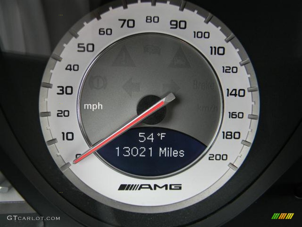 2009 Mercedes-Benz SL 63 AMG Roadster Gauges Photo #59553309
