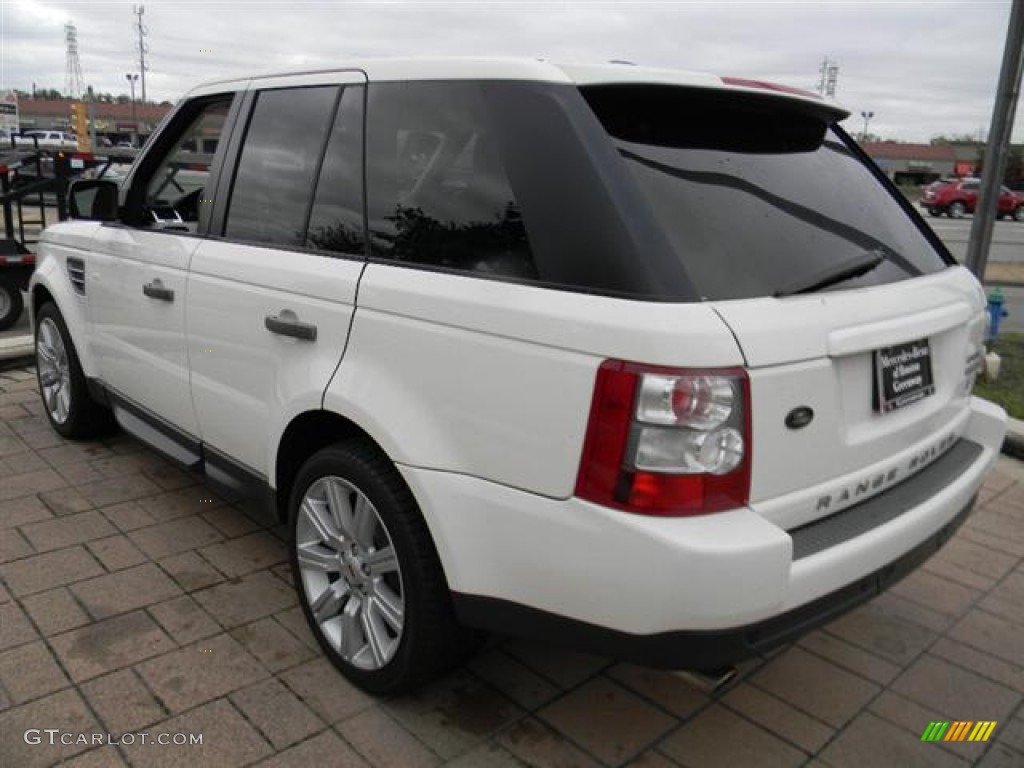 2009 Range Rover Sport Supercharged - Alaska White / Ivory/Ebony photo #8