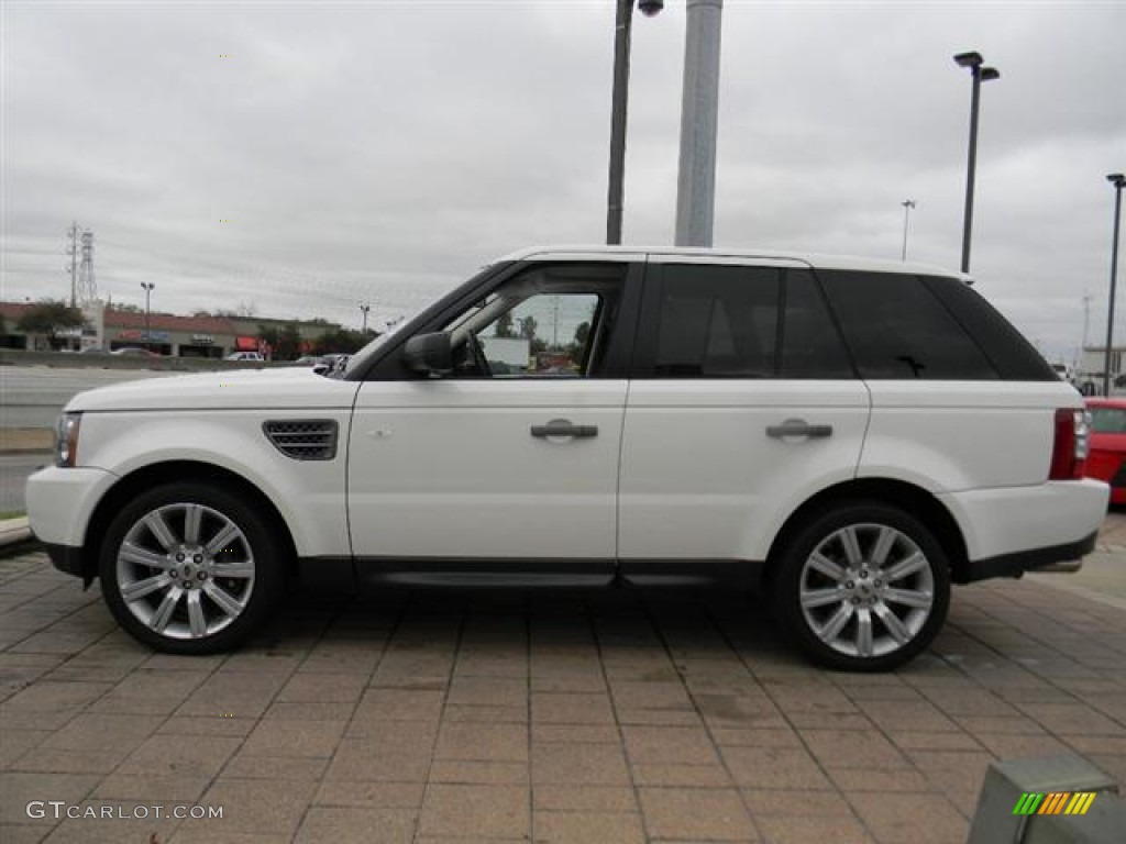 2009 Range Rover Sport Supercharged - Alaska White / Ivory/Ebony photo #9