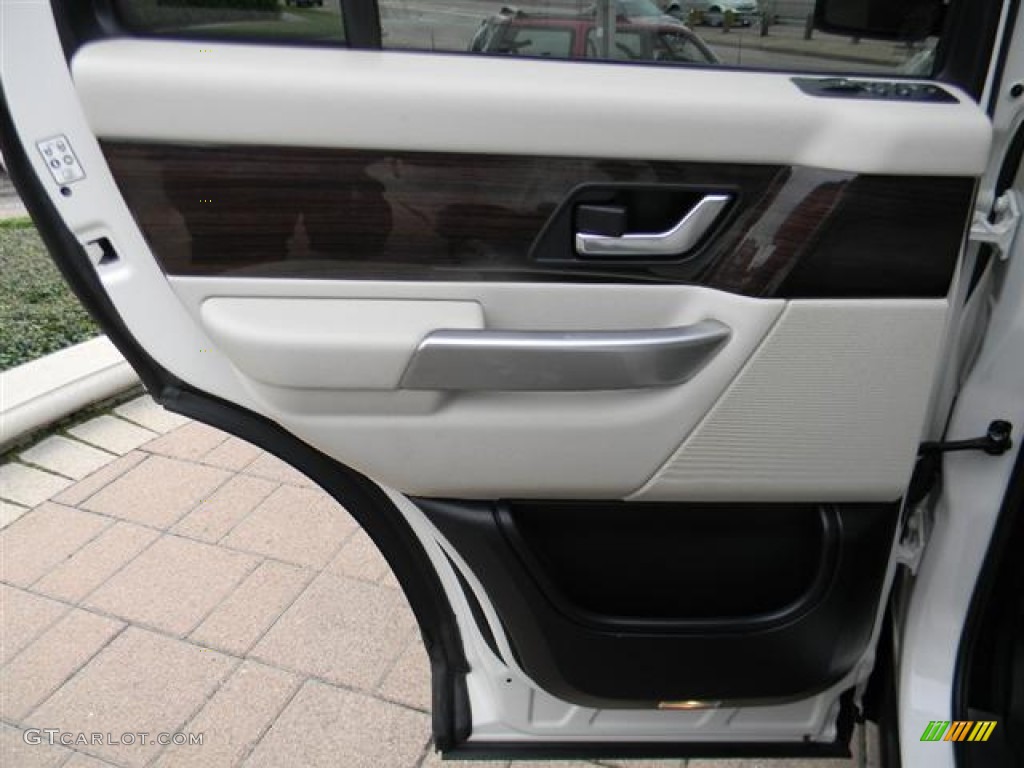 2009 Range Rover Sport Supercharged - Alaska White / Ivory/Ebony photo #11