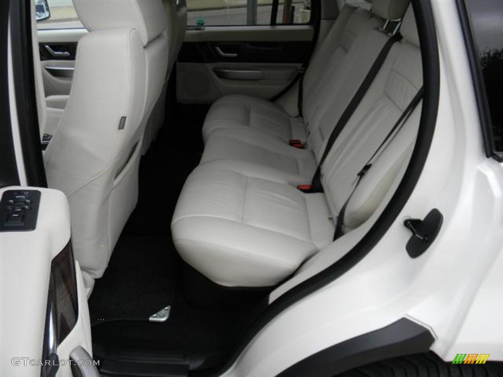 2009 Range Rover Sport Supercharged - Alaska White / Ivory/Ebony photo #13