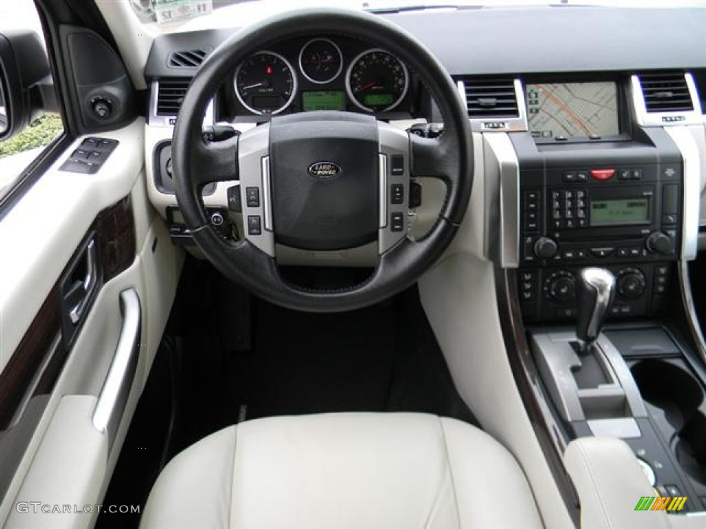 2009 Range Rover Sport Supercharged - Alaska White / Ivory/Ebony photo #14