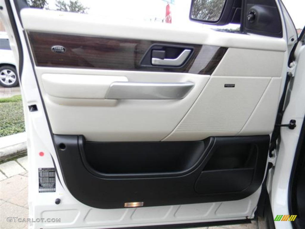 2009 Range Rover Sport Supercharged - Alaska White / Ivory/Ebony photo #15