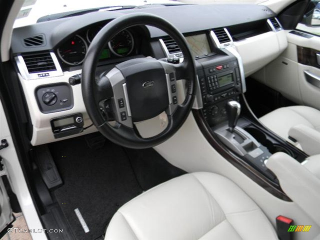 2009 Range Rover Sport Supercharged - Alaska White / Ivory/Ebony photo #16