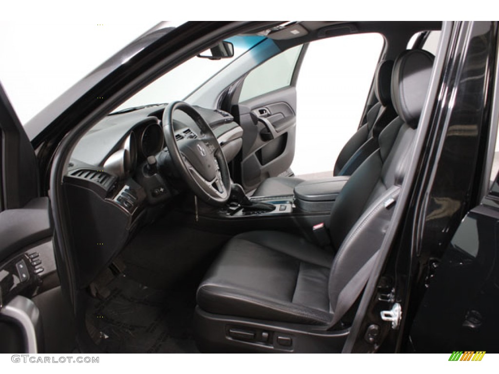 Ebony Interior 2009 Acura MDX Standard MDX Model Photo #59554641