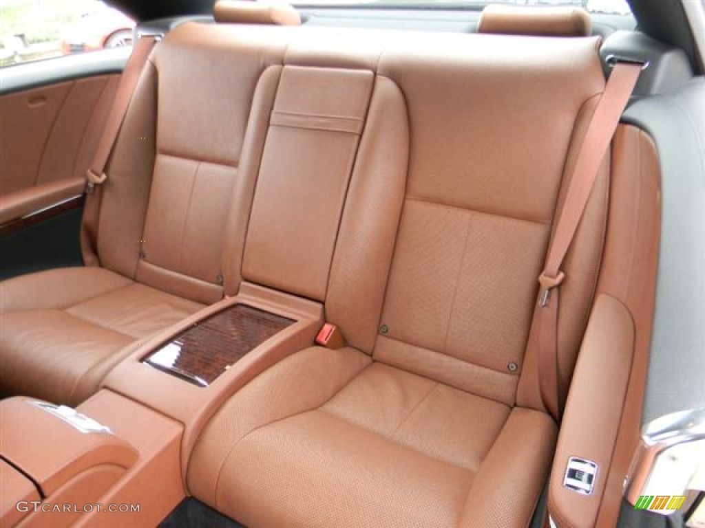 Cognac/Black Interior 2008 Mercedes-Benz CL 550 Photo #59554779