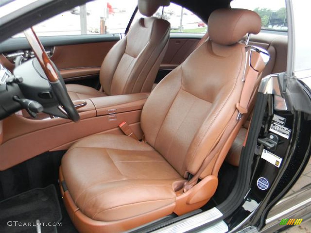 Cognac/Black Interior 2008 Mercedes-Benz CL 550 Photo #59554845
