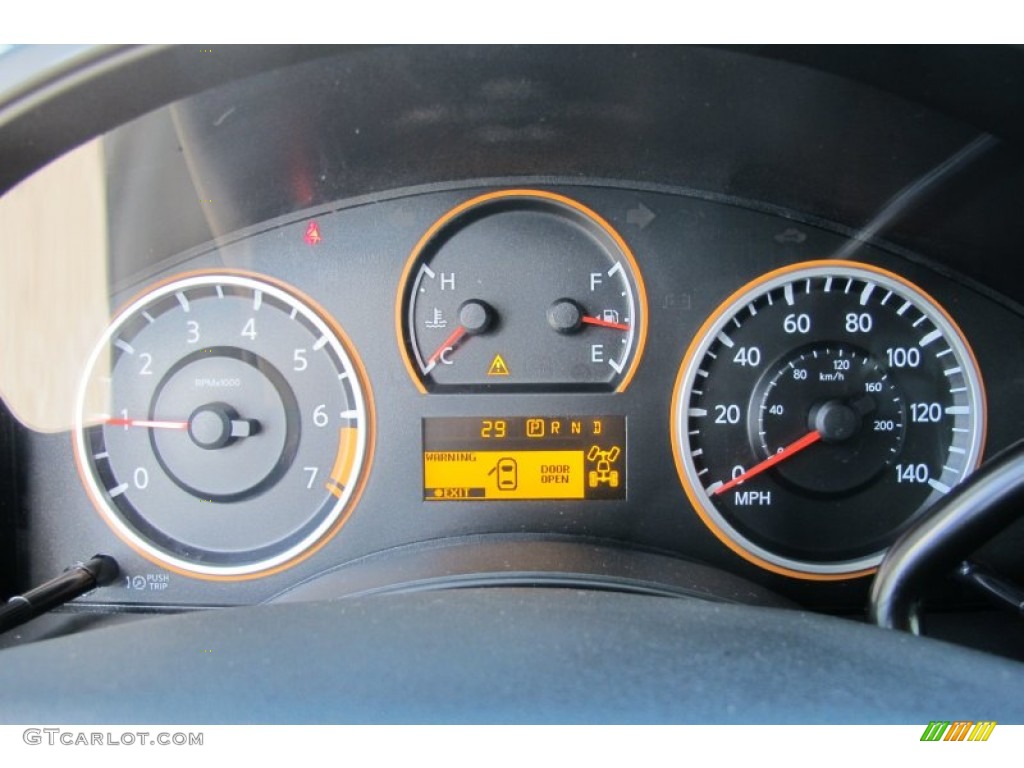 2012 Nissan Titan S Crew Cab 4x4 Gauges Photos