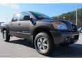 Smoke Gray - Titan Pro-4X Crew Cab 4x4 Photo No. 7