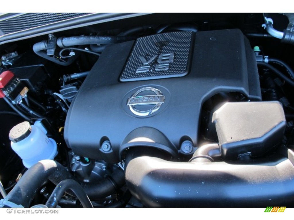 2012 Nissan Titan Pro-4X Crew Cab 4x4 5.6 Liter Flex-Fuel DOHC 32-Valve CVTCS V8 Engine Photo #59556798