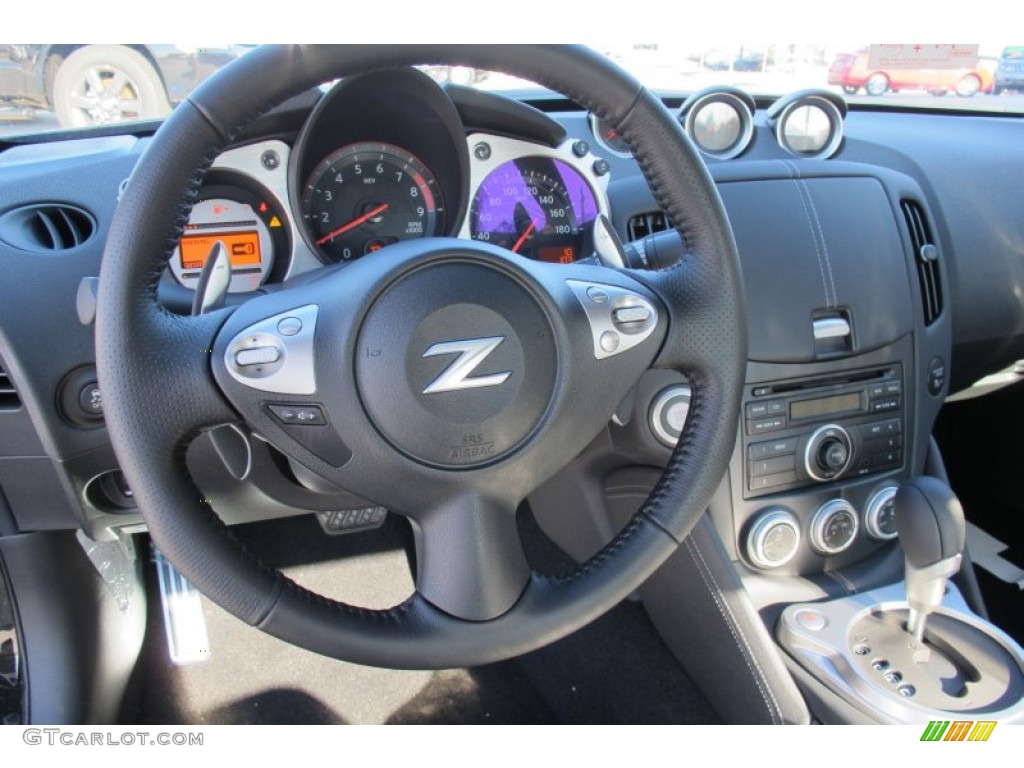 2012 Nissan 370Z Coupe Black Dashboard Photo #59557266