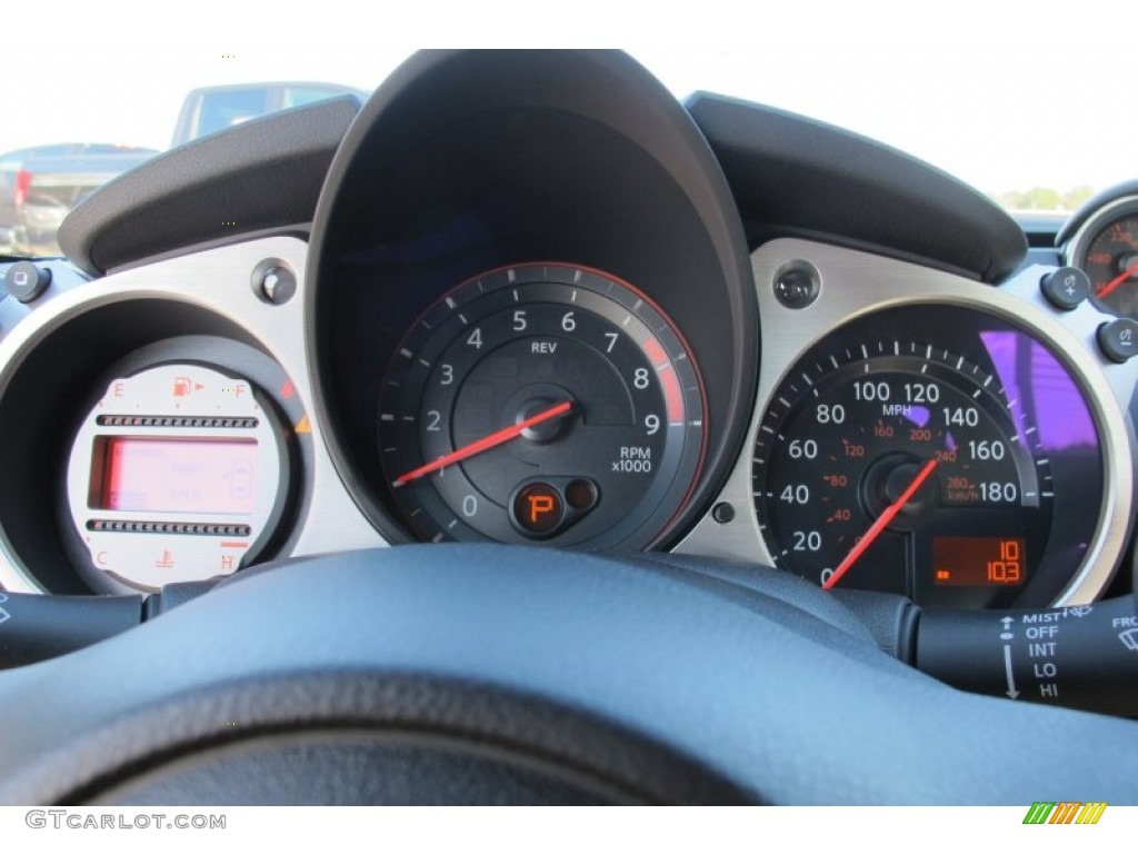2012 Nissan 370Z Coupe Gauges Photo #59557275