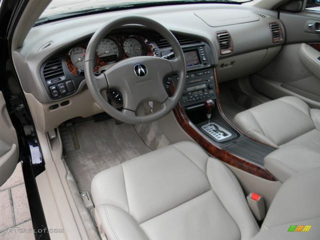 Parchment Interior 2003 Acura CL 3.2 Type S Photo #59557356