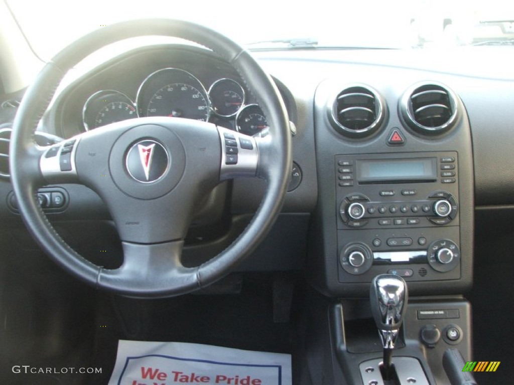 2007 Pontiac G6 Sedan Ebony Dashboard Photo #59557416