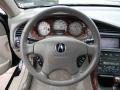 2003 Acura CL Parchment Interior Steering Wheel Photo