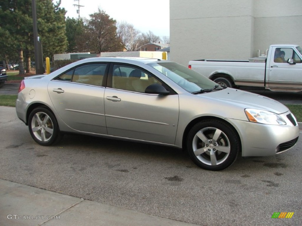 Liquid Silver Metallic 2007 Pontiac G6 Sedan Exterior Photo #59557476