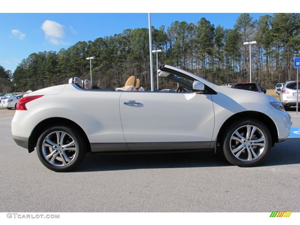 Pearl White 2012 Nissan Murano CrossCabriolet AWD Exterior Photo #59557488