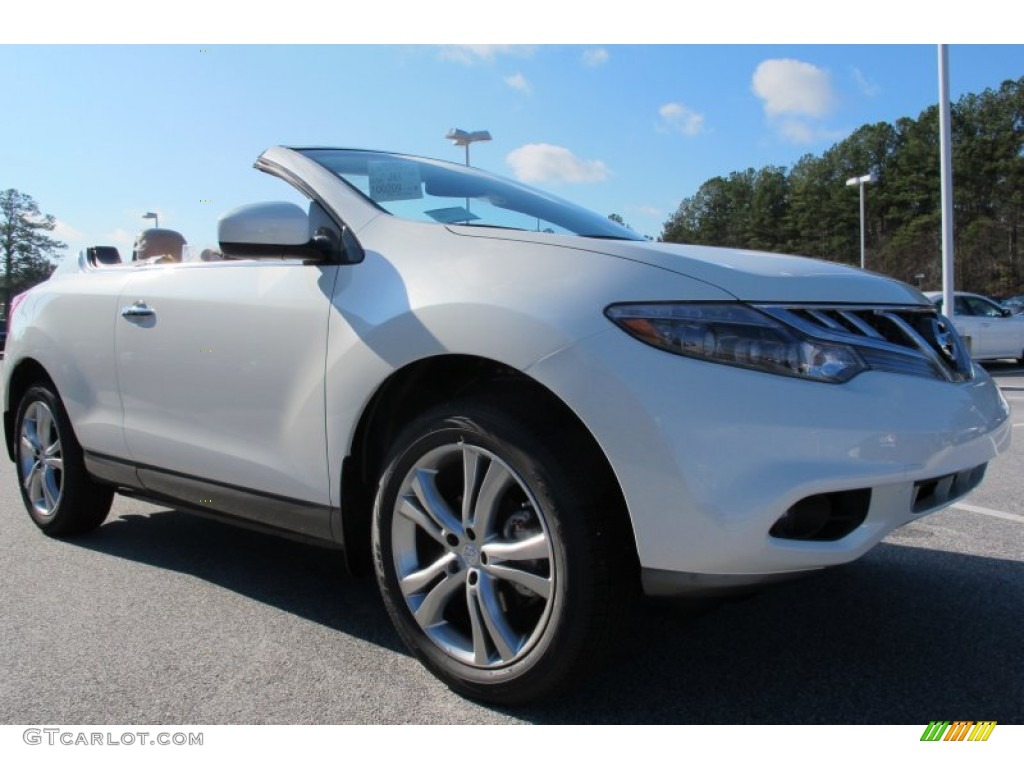 Pearl White 2012 Nissan Murano CrossCabriolet AWD Exterior Photo #59557497