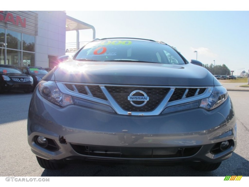 2012 Murano SL - Platinum Graphite / Black photo #8