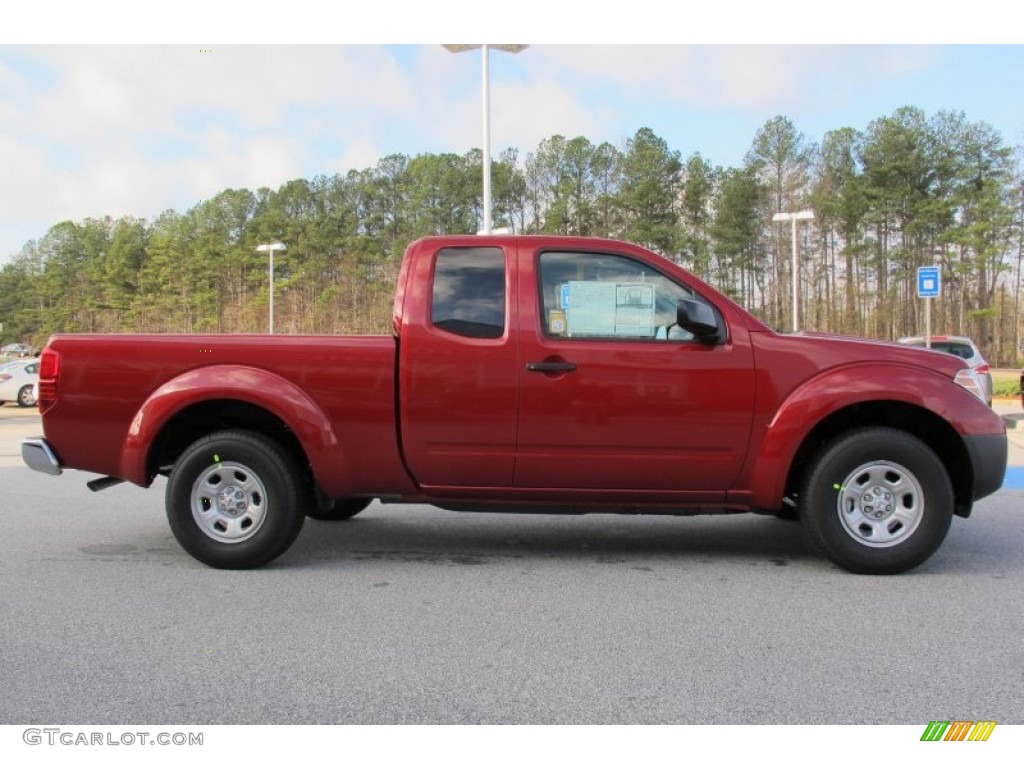 Red Brick 2012 Nissan Frontier S King Cab Exterior Photo #59557797