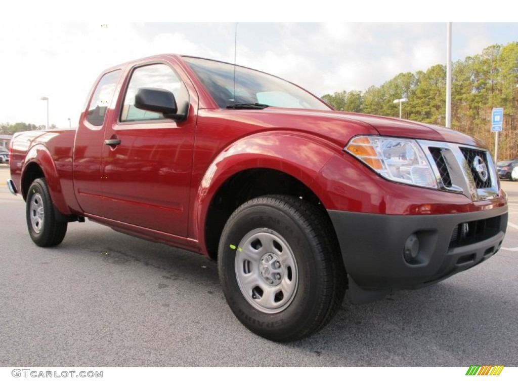 Red Brick 2012 Nissan Frontier S King Cab Exterior Photo #59557803