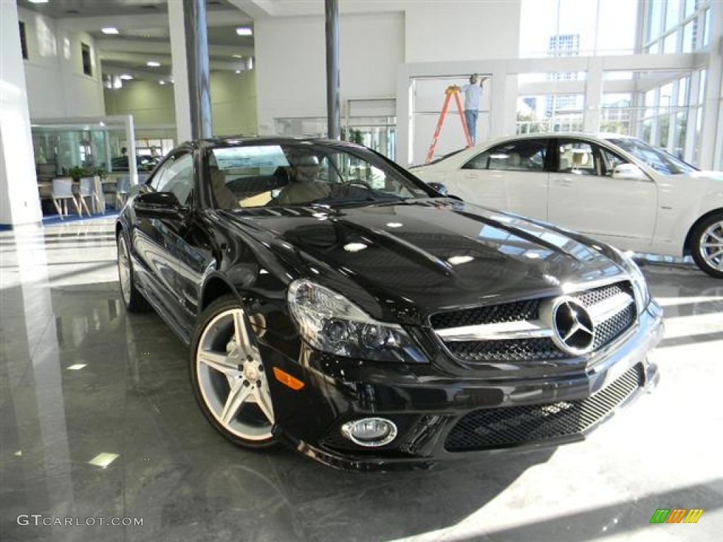 2012 SL 550 Roadster - designo Mocha Black Metallic / designo Sand photo #3