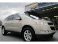 2012 Gold Mist Metallic Chevrolet Traverse LT  photo #1