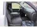 Ebony 2012 Chevrolet Silverado 1500 LT Regular Cab Interior Color