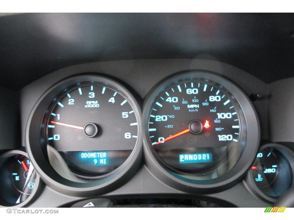 2012 Silverado 1500 LS Crew Cab - Summit White / Dark Titanium photo #16