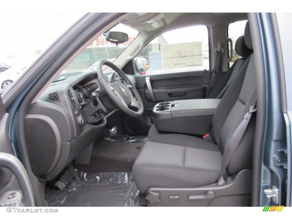 2012 Silverado 1500 LT Crew Cab - Blue Granite Metallic / Ebony photo #10