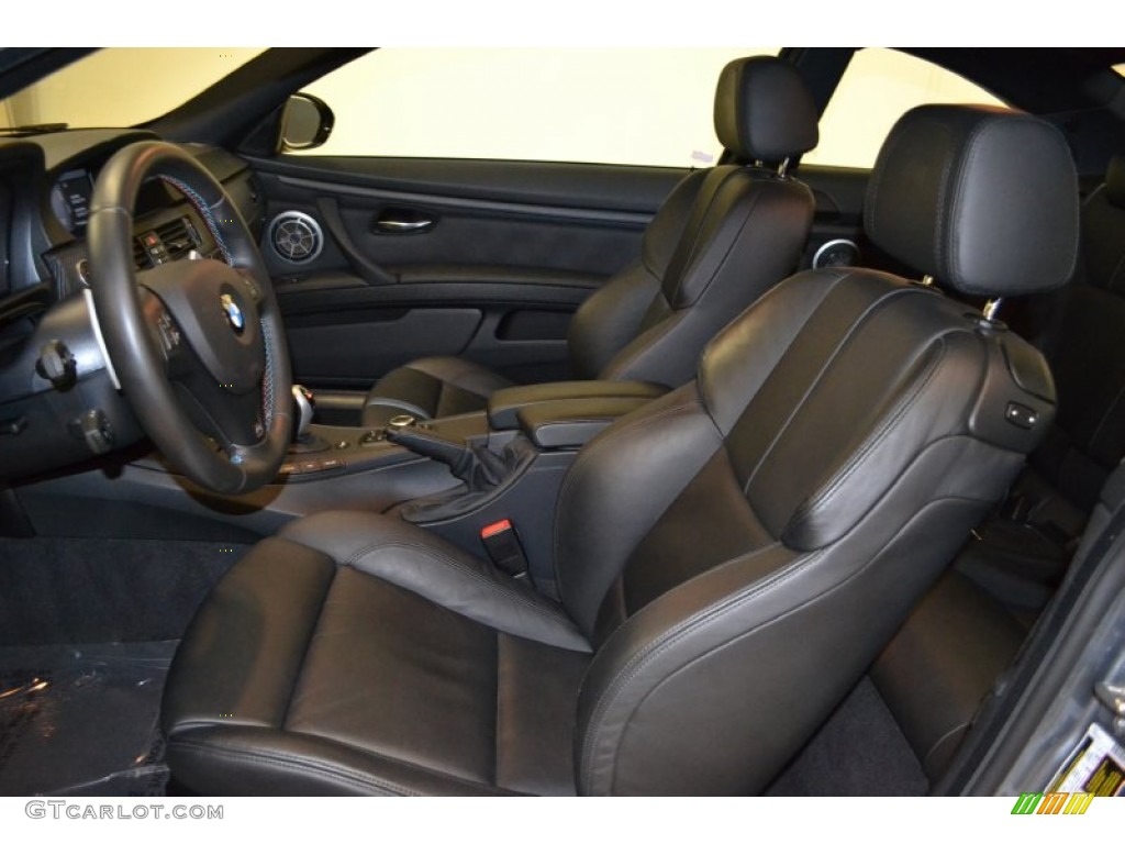 Black Novillo Leather Interior 2011 BMW M3 Coupe Photo #59559501
