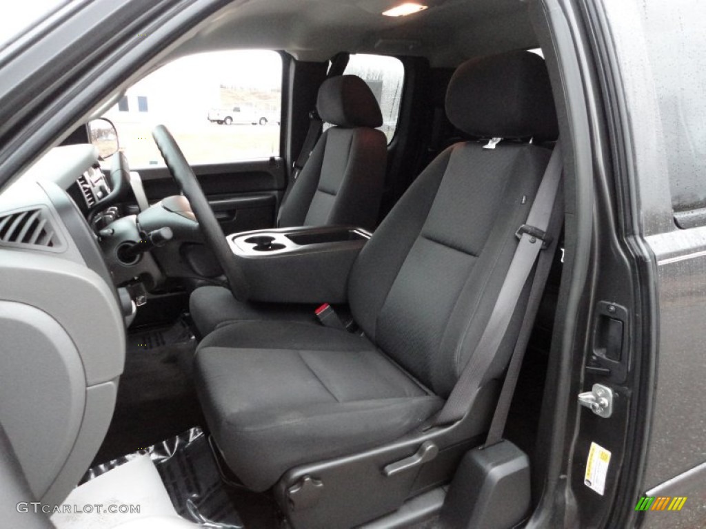 Dark Titanium Interior 2010 GMC Sierra 1500 SL Extended Cab Photo #59559846