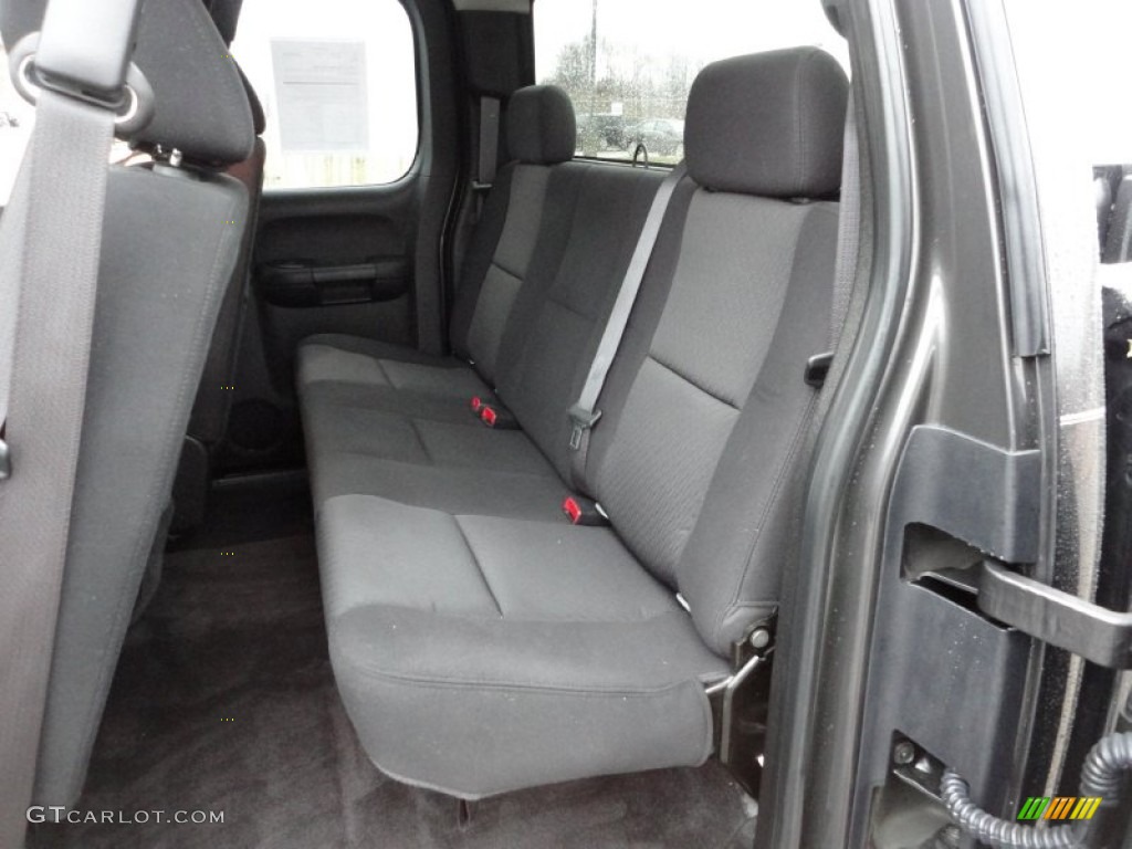 Dark Titanium Interior 2010 GMC Sierra 1500 SL Extended Cab Photo #59559861