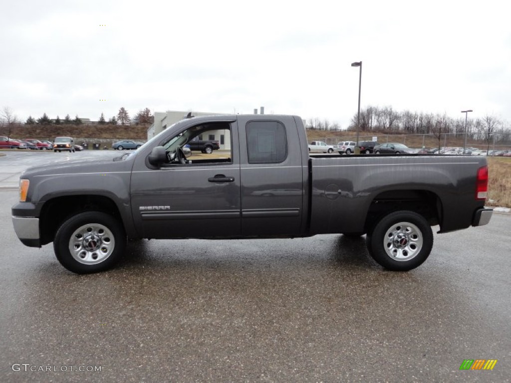 Storm Gray Metallic 2010 GMC Sierra 1500 SL Extended Cab Exterior Photo #59559963