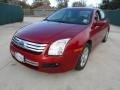 2008 Redfire Metallic Ford Fusion SE V6  photo #7