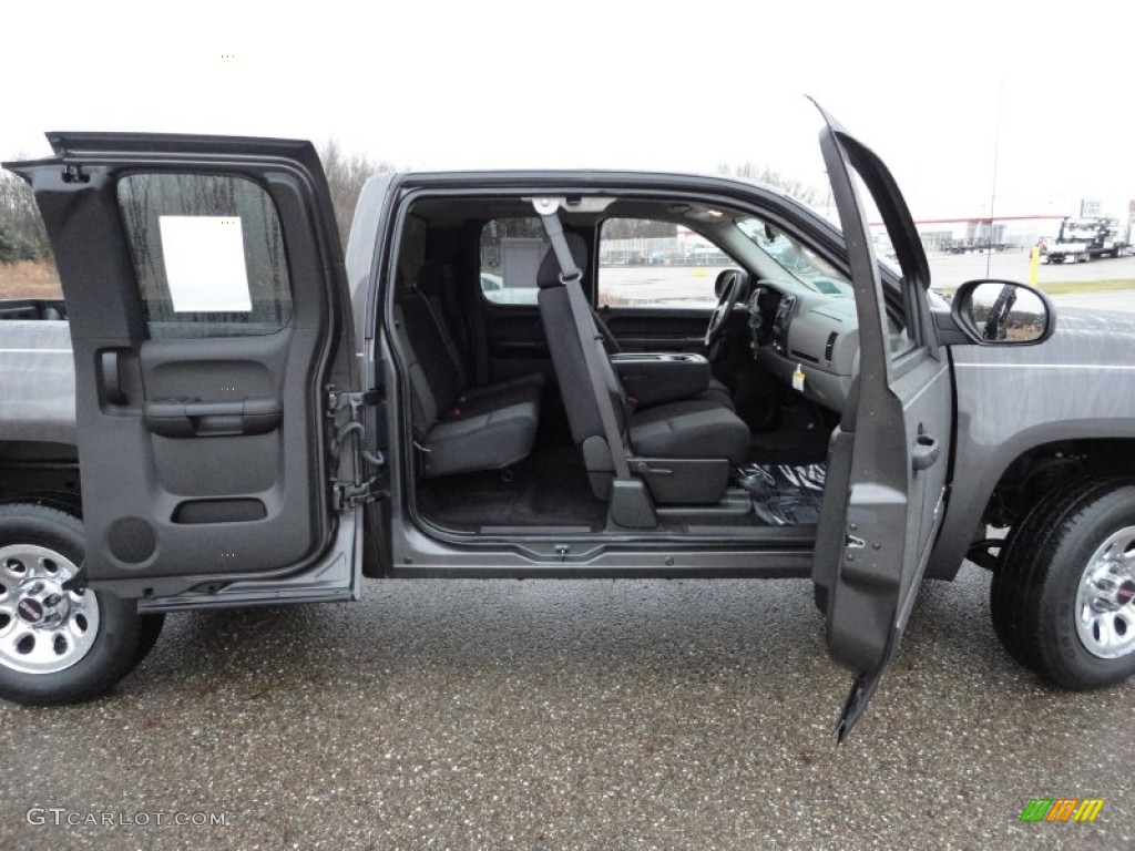 Dark Titanium Interior 2010 GMC Sierra 1500 SL Extended Cab Photo #59560038