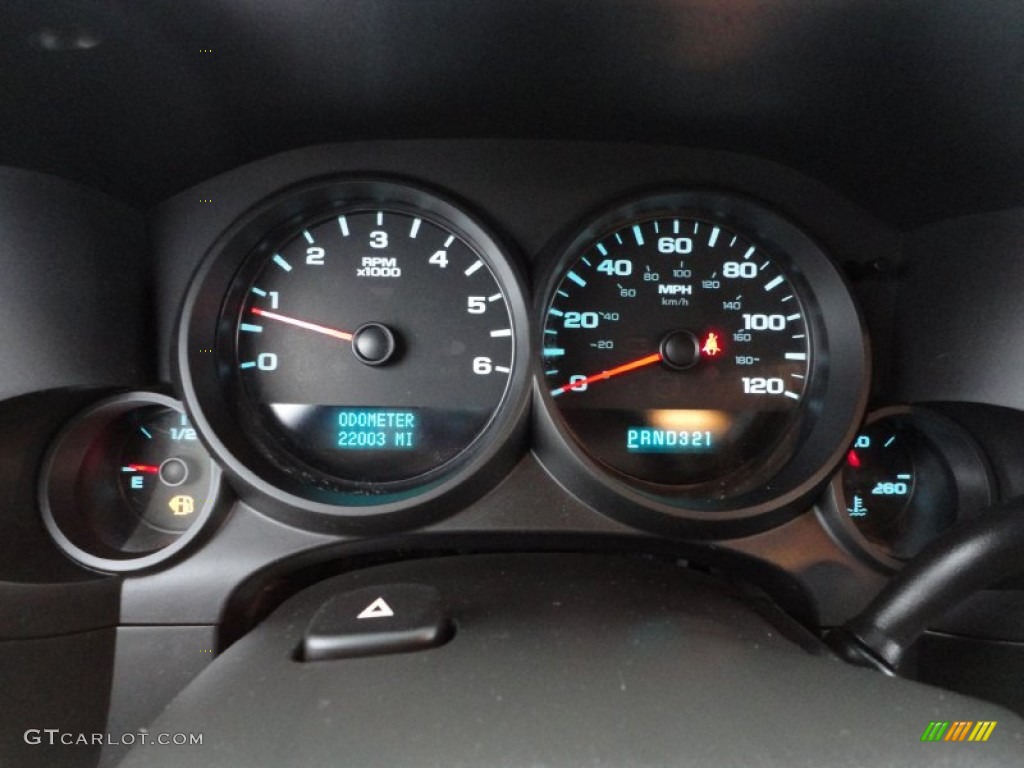 2010 GMC Sierra 1500 SL Extended Cab Gauges Photo #59560068