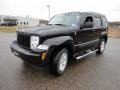 2009 Brilliant Black Crystal Pearl Jeep Liberty Rocky Mountain Edition 4x4  photo #11