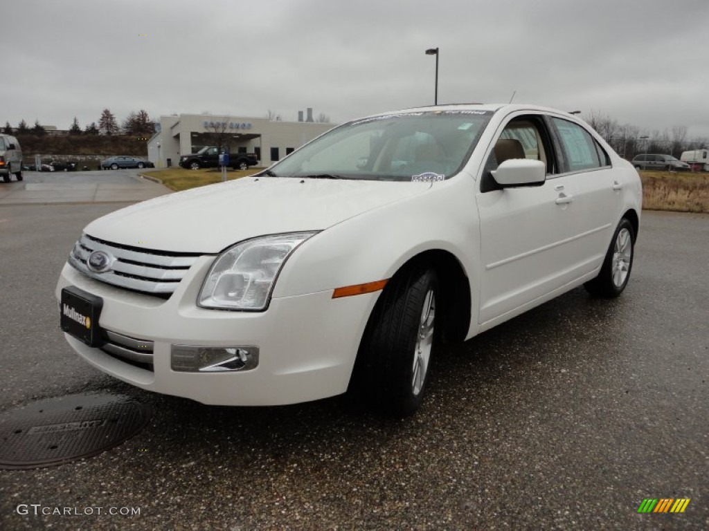 White Suede 2009 Ford Fusion SEL Exterior Photo #59560494